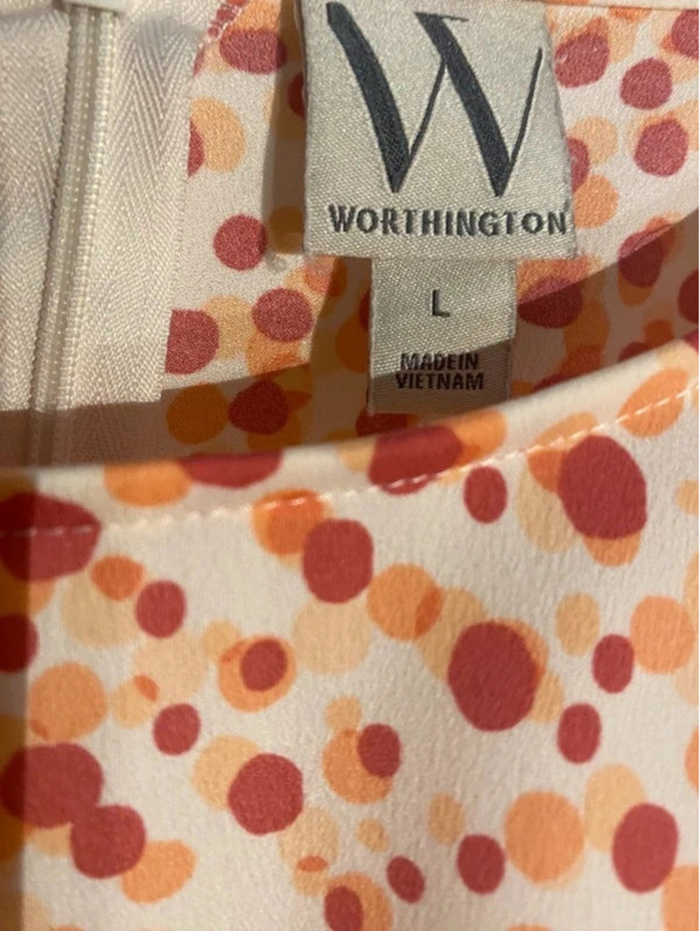 Worthington polka dots dress